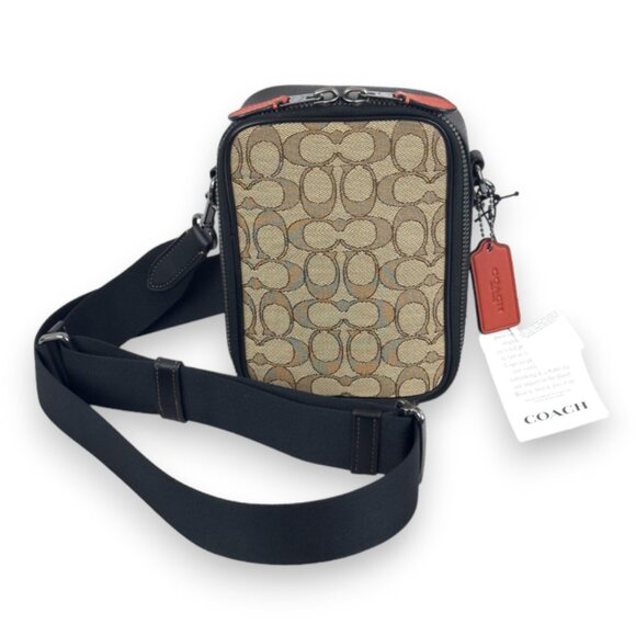 Coach Other - COACH - Stanton Crossbody In Signature Jacquard - NWT